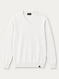 MAGLIA A COLLO V DI LANA