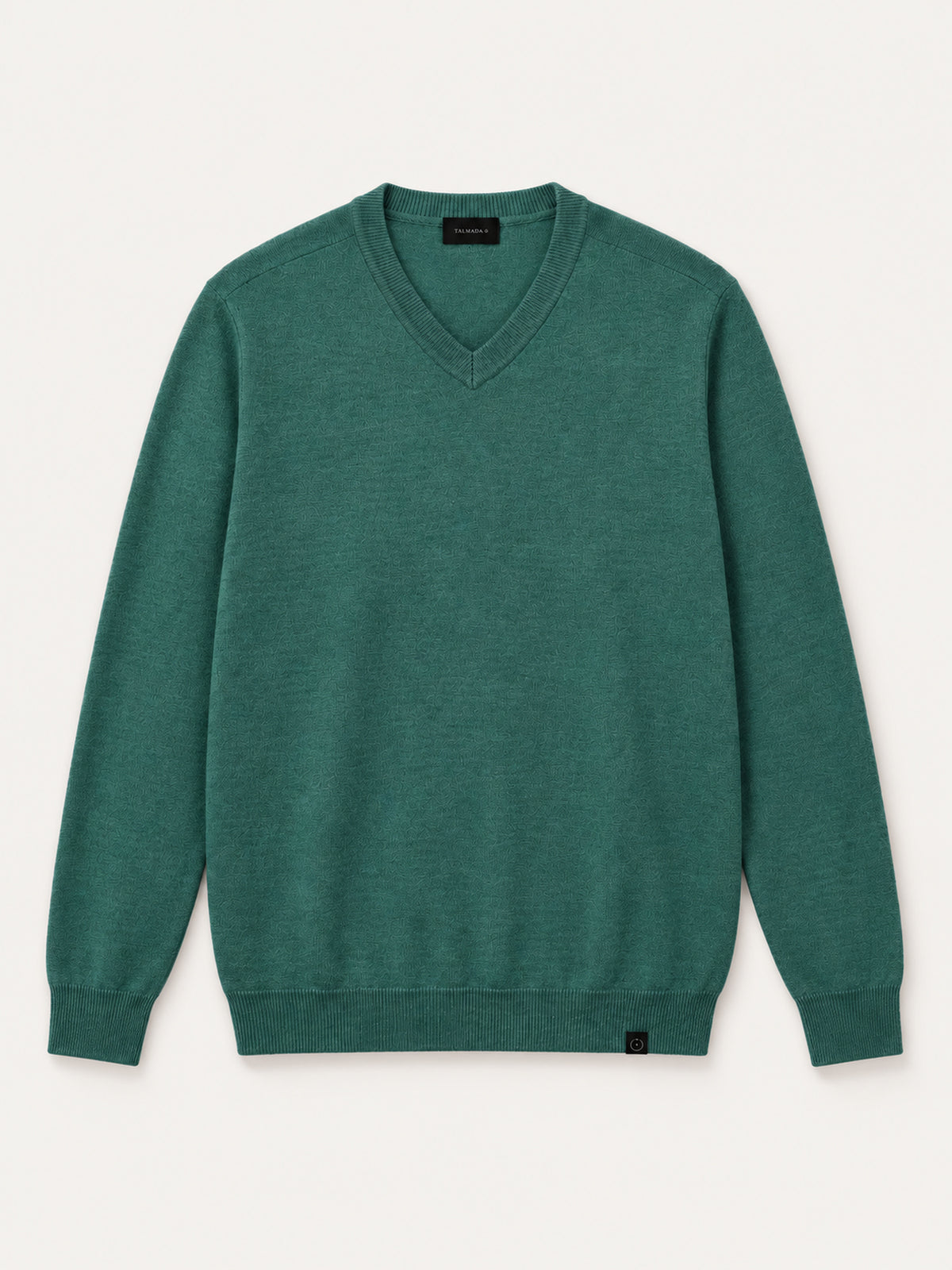 MAGLIA A COLLO V DI LANA
