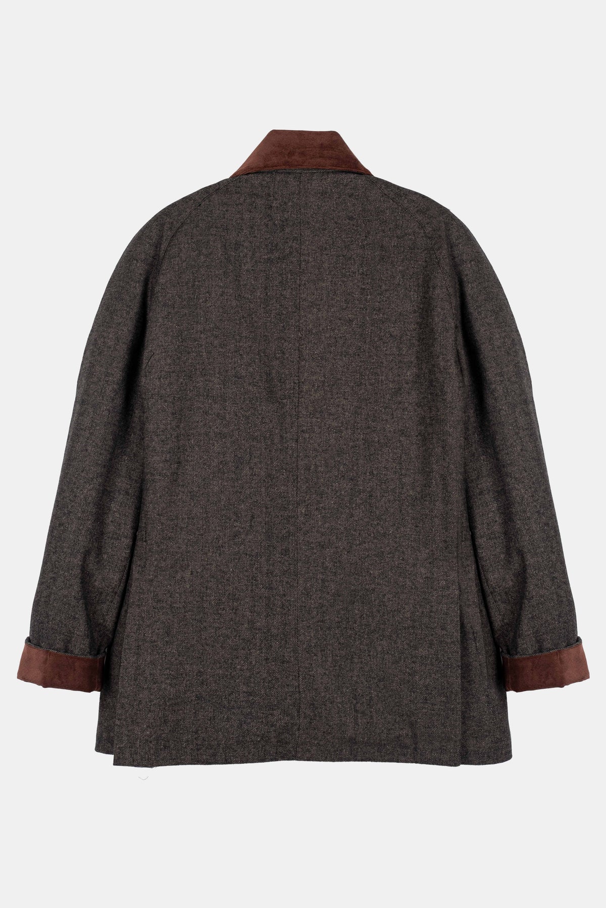 BARBOUR  CON COLLETTO A CONTRASTO DI VELLUTO