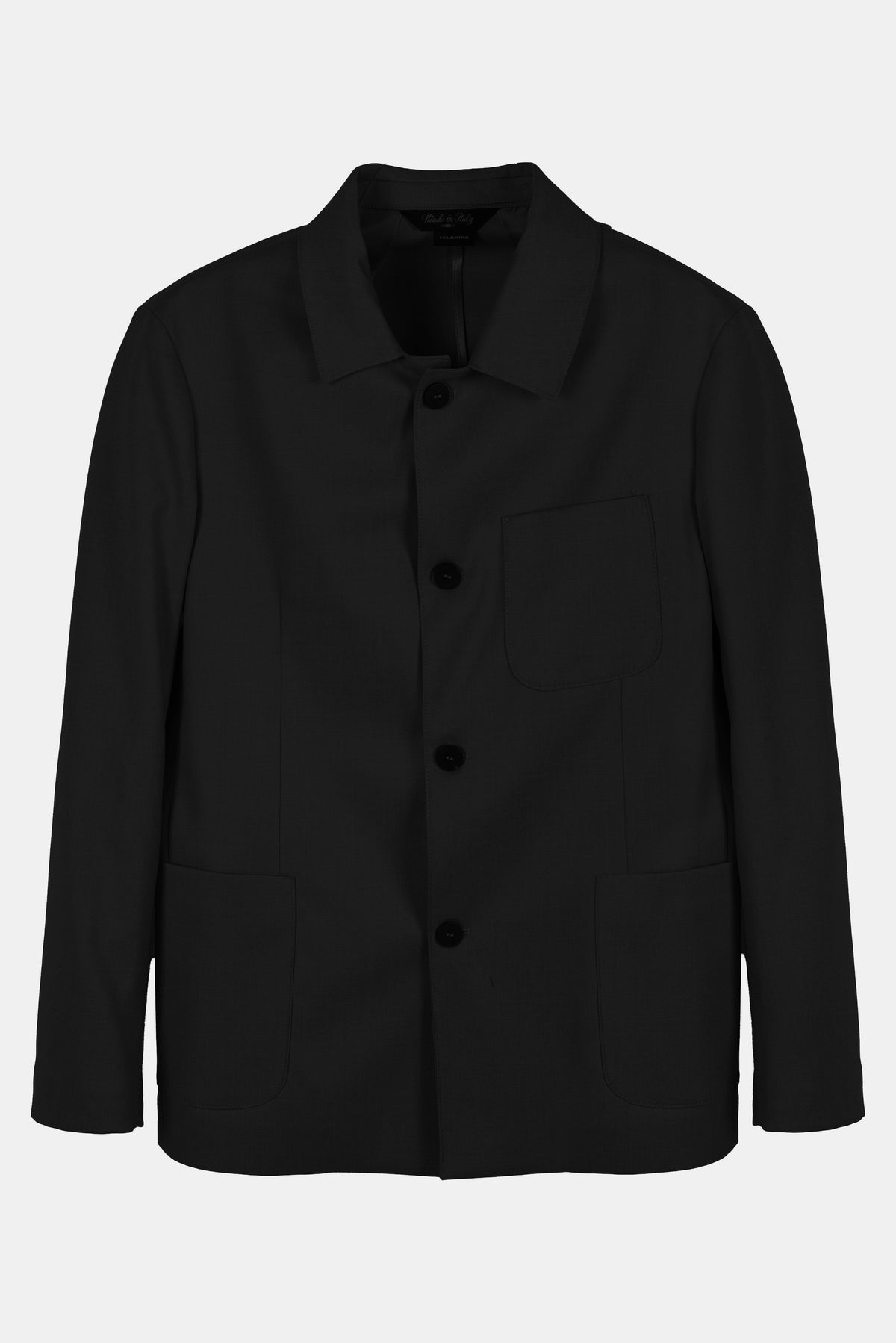 GIACCA CAMICIA TESSUTO MANO LANA