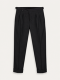 PANTALONE VITA ALTA CON FIBBIE