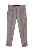 PANTALONE VITA ALTA CON FIBBIE