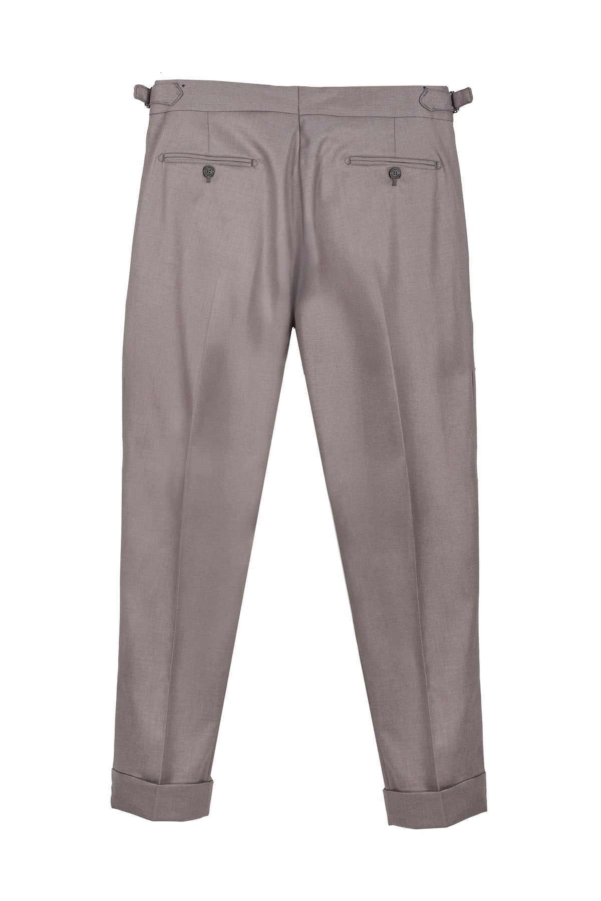 PANTALONE VITA ALTA CON FIBBIE