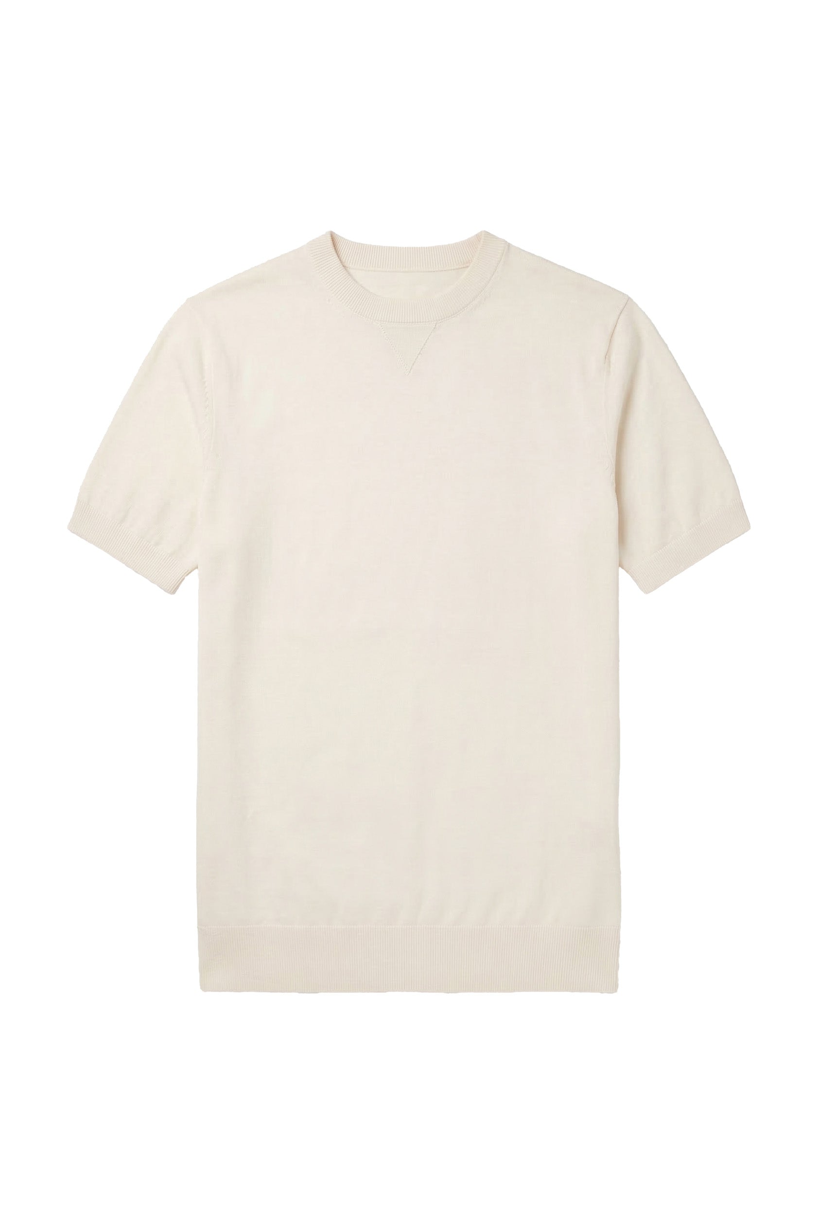 MAGLIA 100% COTONE GIROCOLLO CON TRIANGOLO