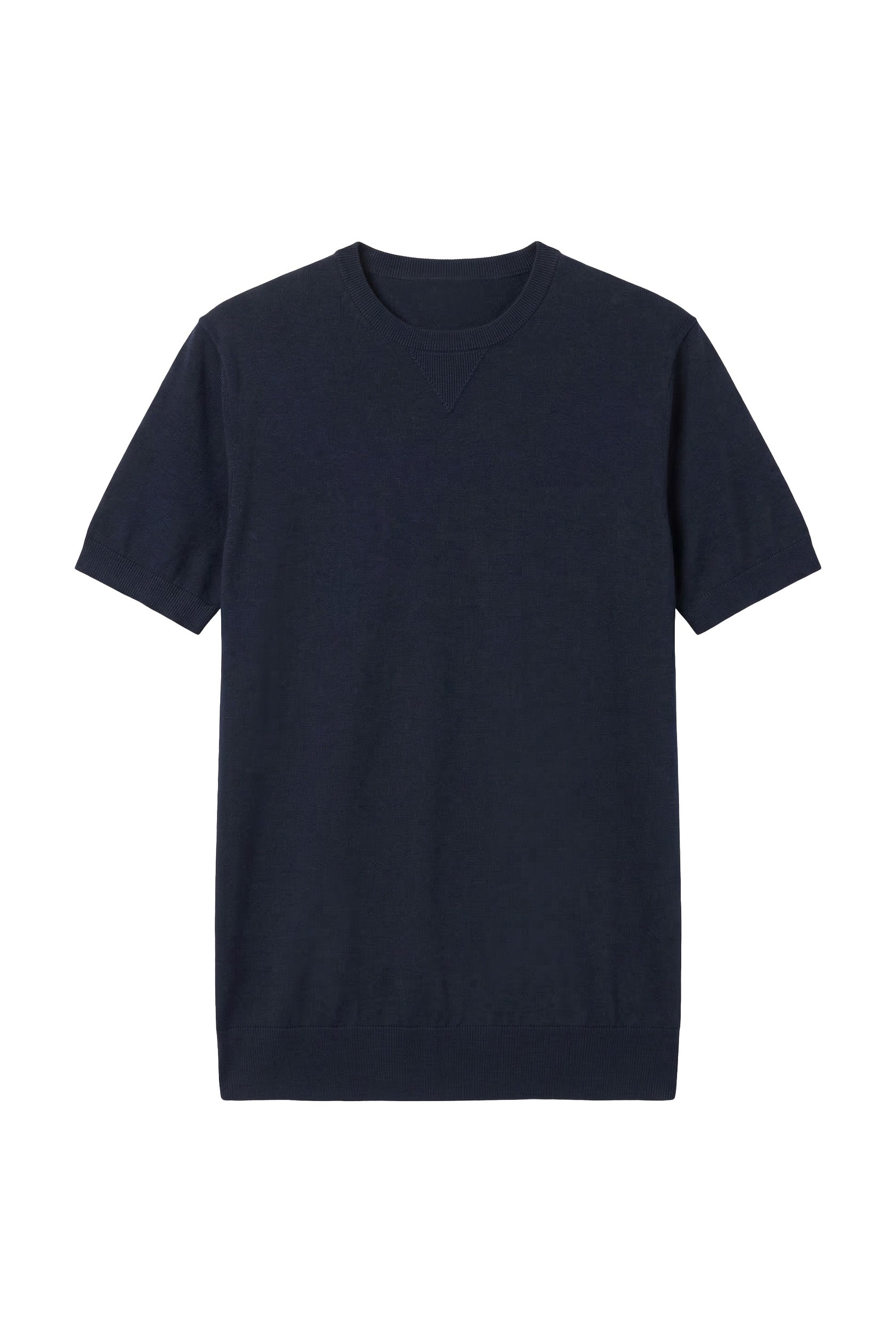 MAGLIA 100% COTONE GIROCOLLO CON TRIANGOLO