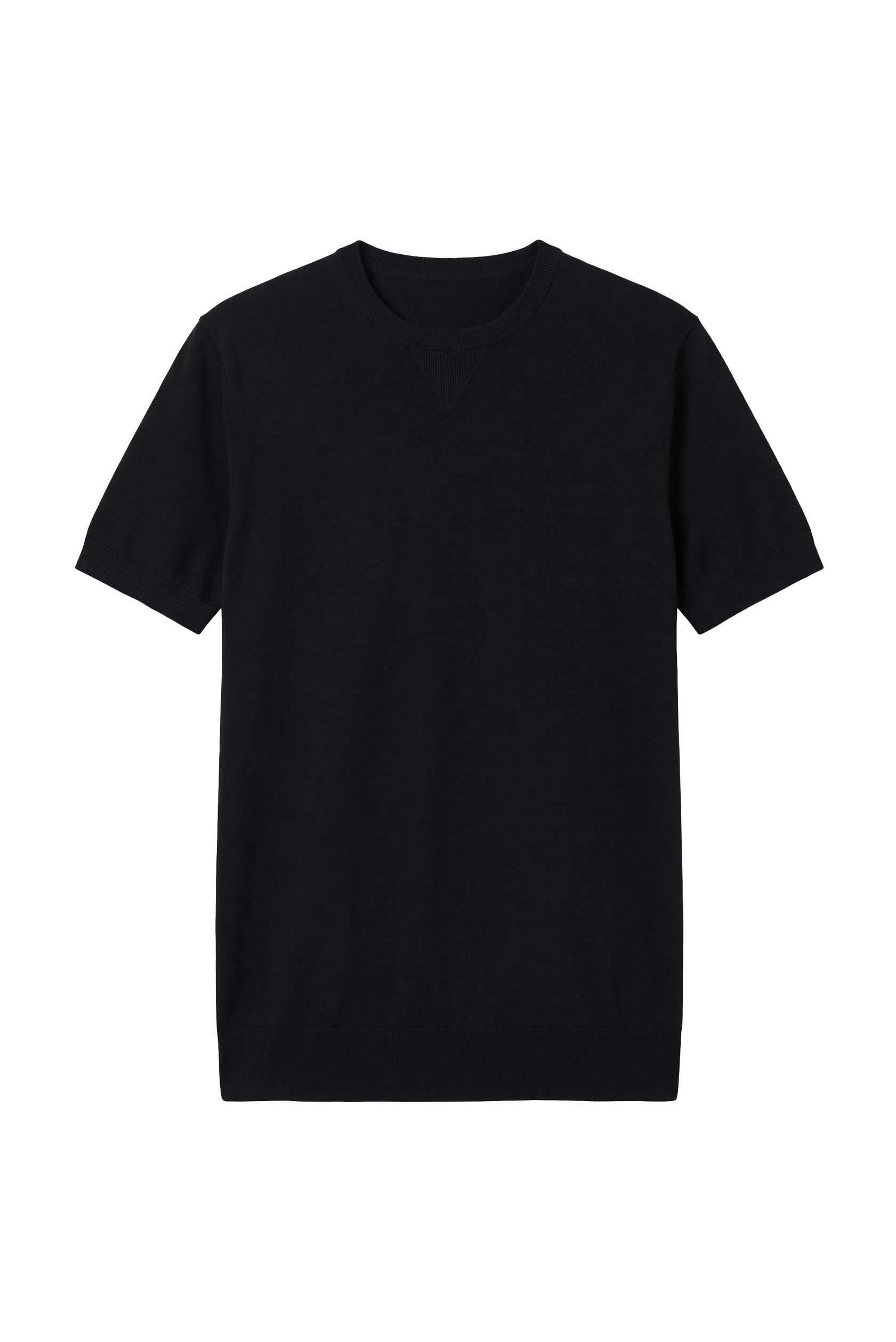 MAGLIA 100% COTONE GIROCOLLO CON TRIANGOLO