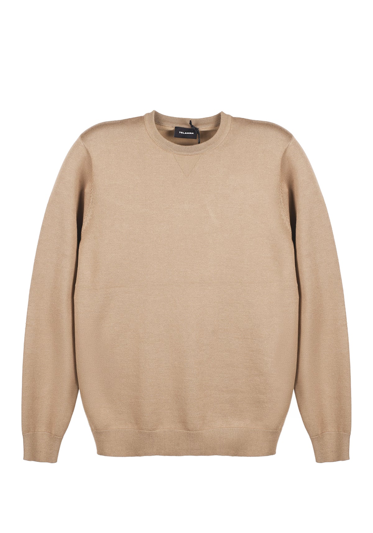 MAGLIA VISCOSA  CON TOPPA SUL GOMITO
