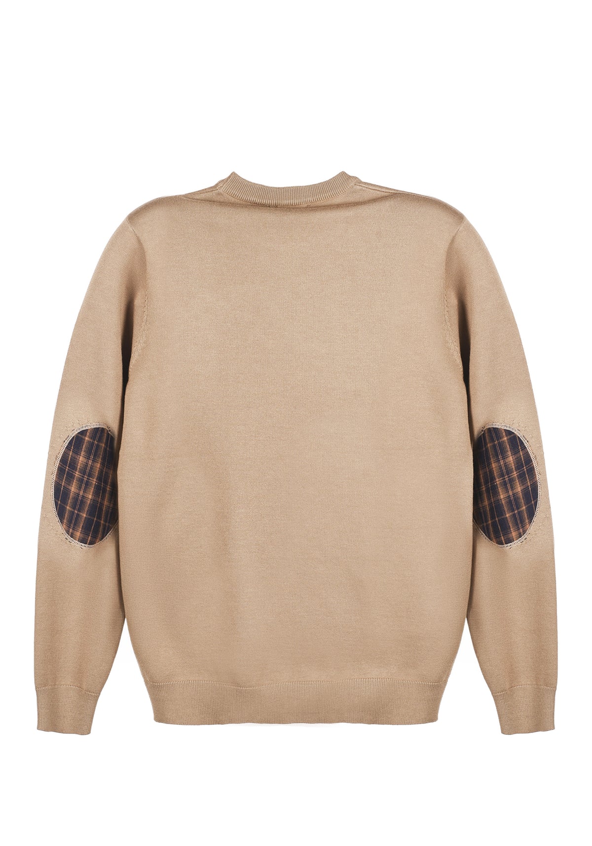 MAGLIA VISCOSA  CON TOPPA SUL GOMITO