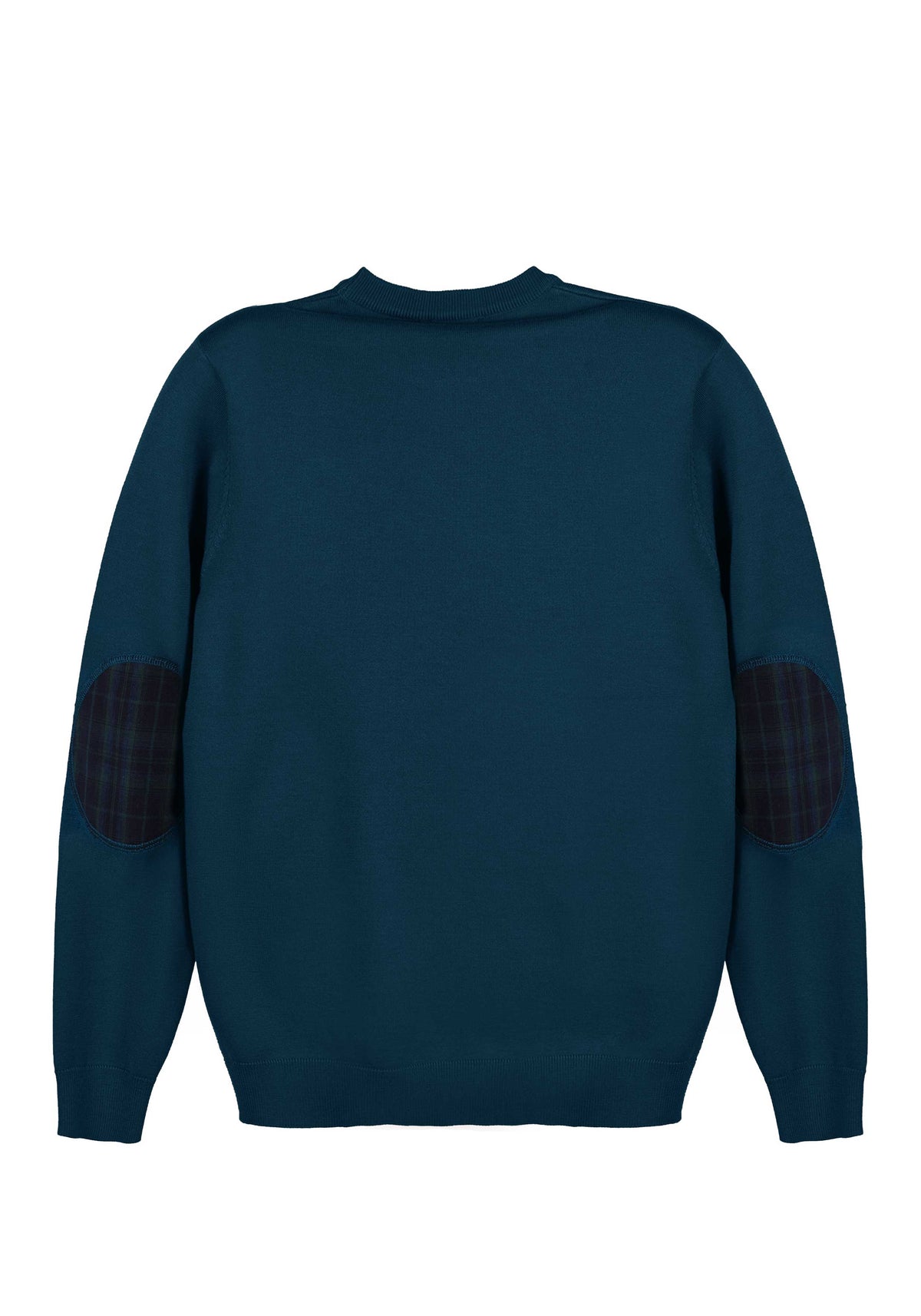 MAGLIA VISCOSA  CON TOPPA SUL GOMITO