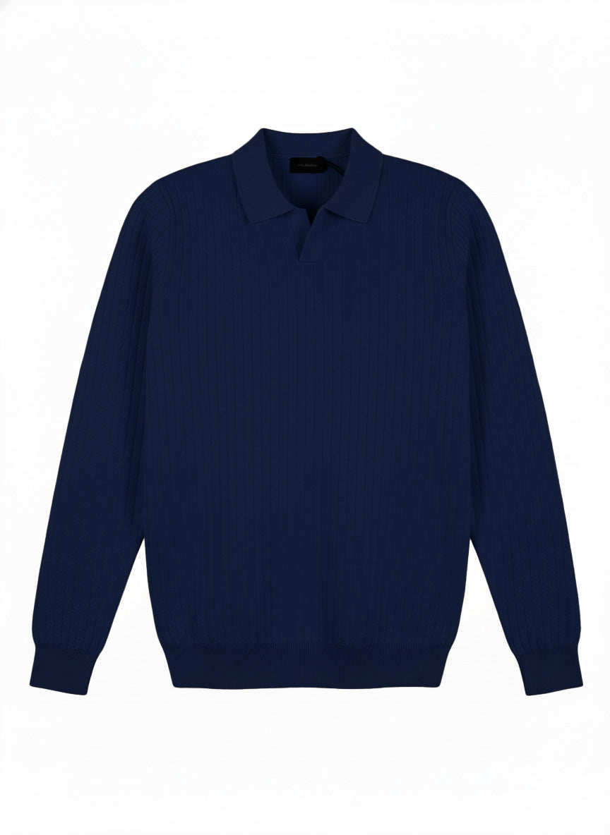 POLO CON SCOLLO A V