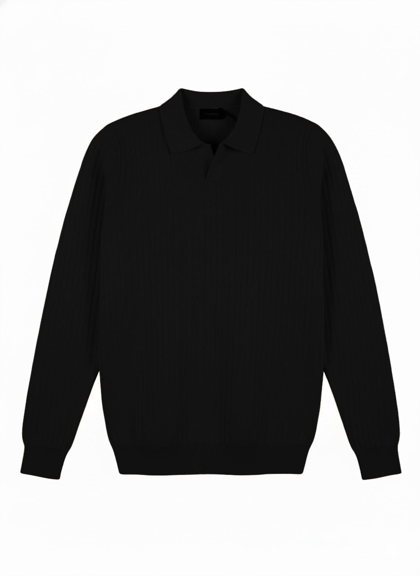 POLO CON SCOLLO A V