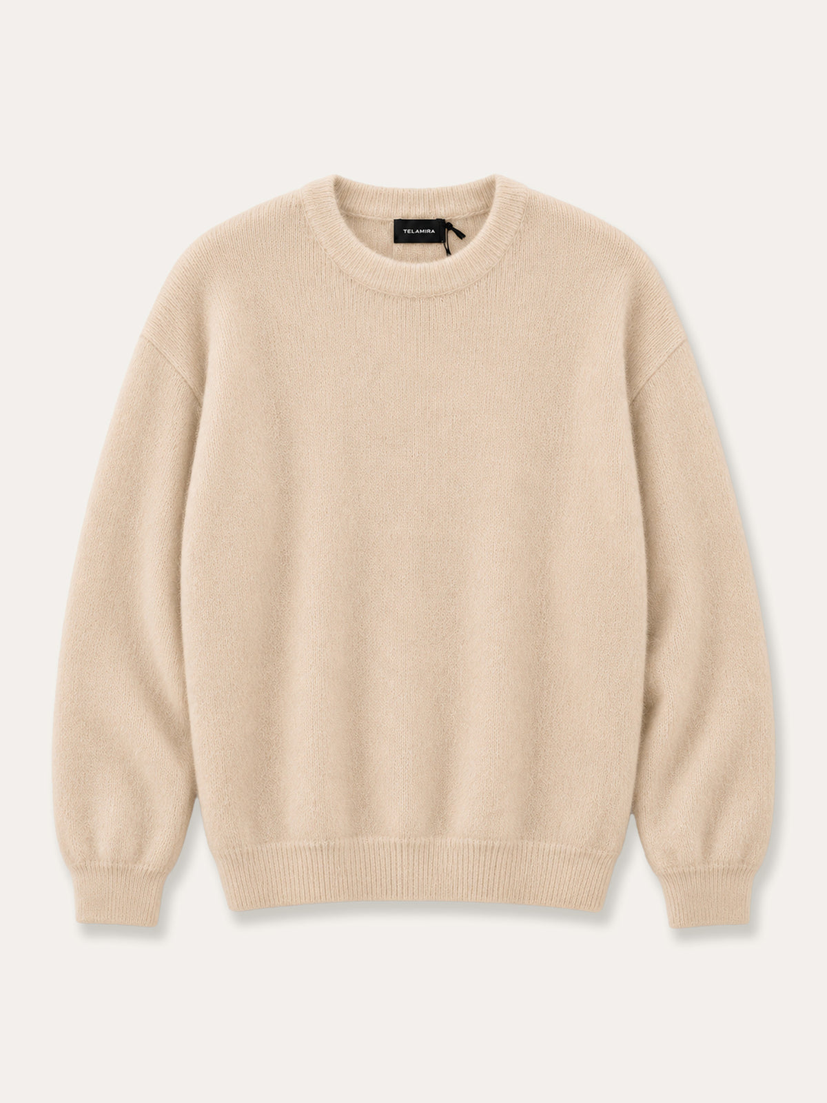 MAGLIONE GIROCOLLO DI BOUCLE' MORBIDO