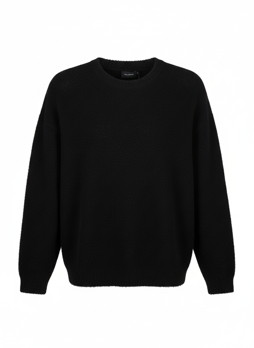 MAGLIONE GIROCOLLO DI BOUCLE' MORBIDO