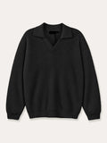 MAGLIONE DI BOUCLE' MORBIDO CON SCOLLO A V