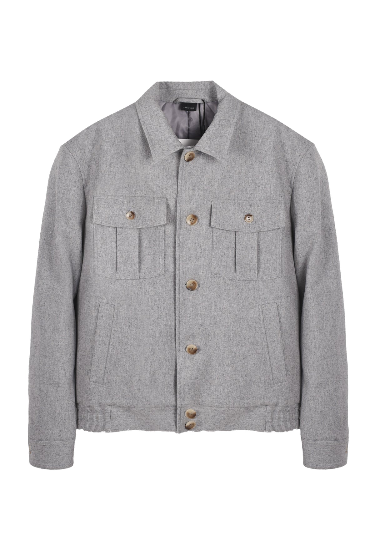 GIACCA CAMICIA DI LANA
