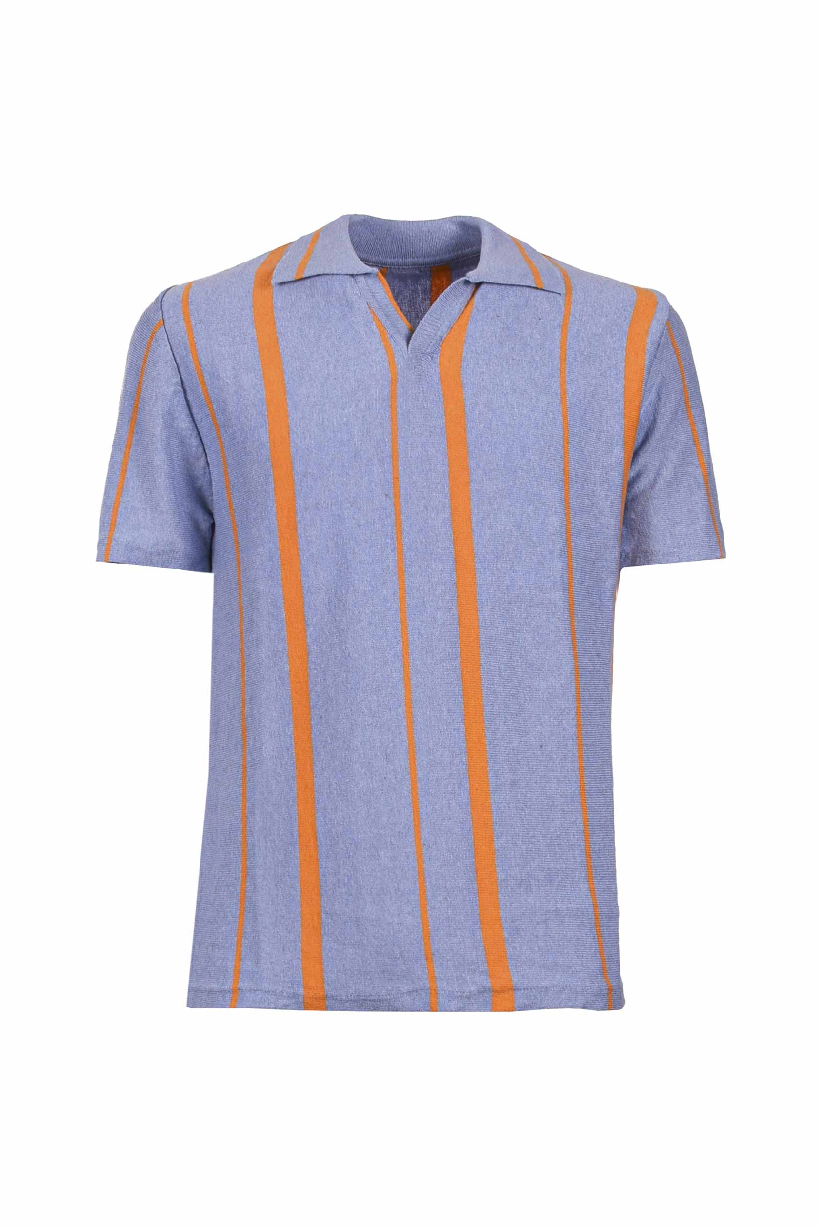 POLO MISTO LINO BICOLOR