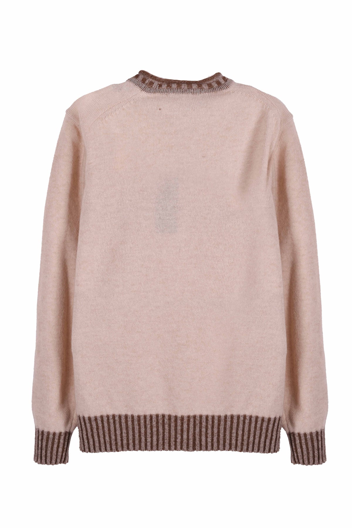 MAGLIONE GIROCOLLO CON RICCIOLINO VANISE' IN CASHMERE
