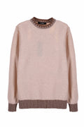 MAGLIONE GIROCOLLO CON RICCIOLINO VANISE' IN CASHMERE