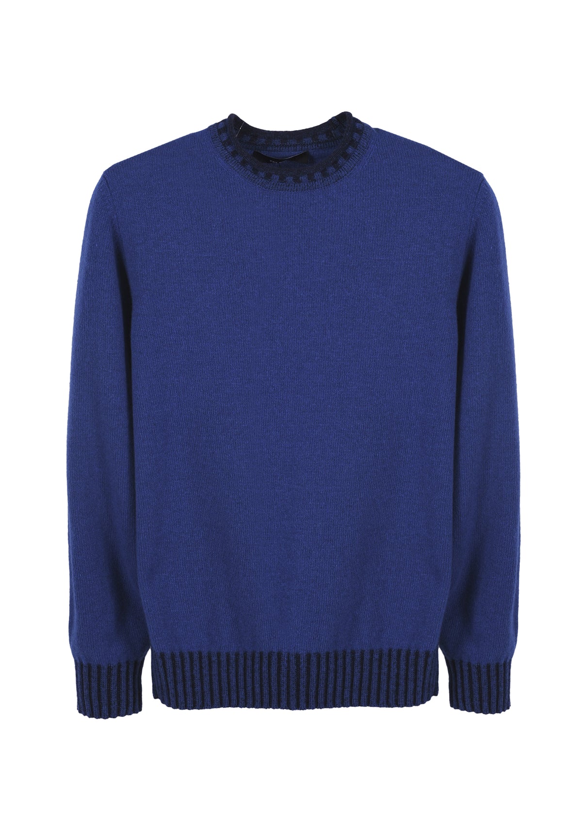 MAGLIONE GIROCOLLO CON RICCIOLINO VANISE' IN CASHMERE