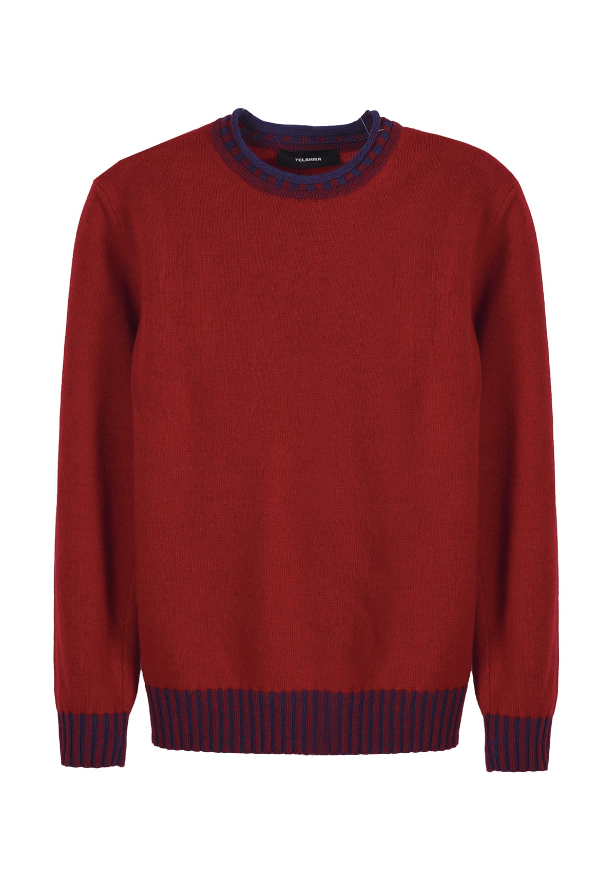 MAGLIONE GIROCOLLO CON RICCIOLINO VANISE' IN CASHMERE