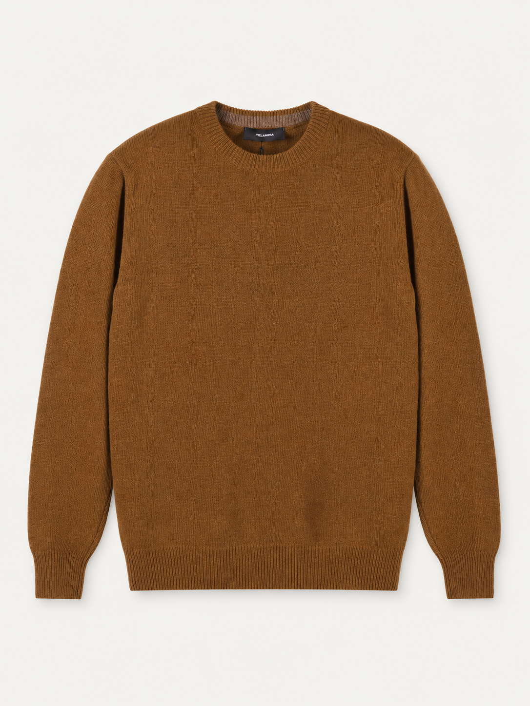 MAGLIONE IN CASHMERE CON TOPPA SUL GOMITO
