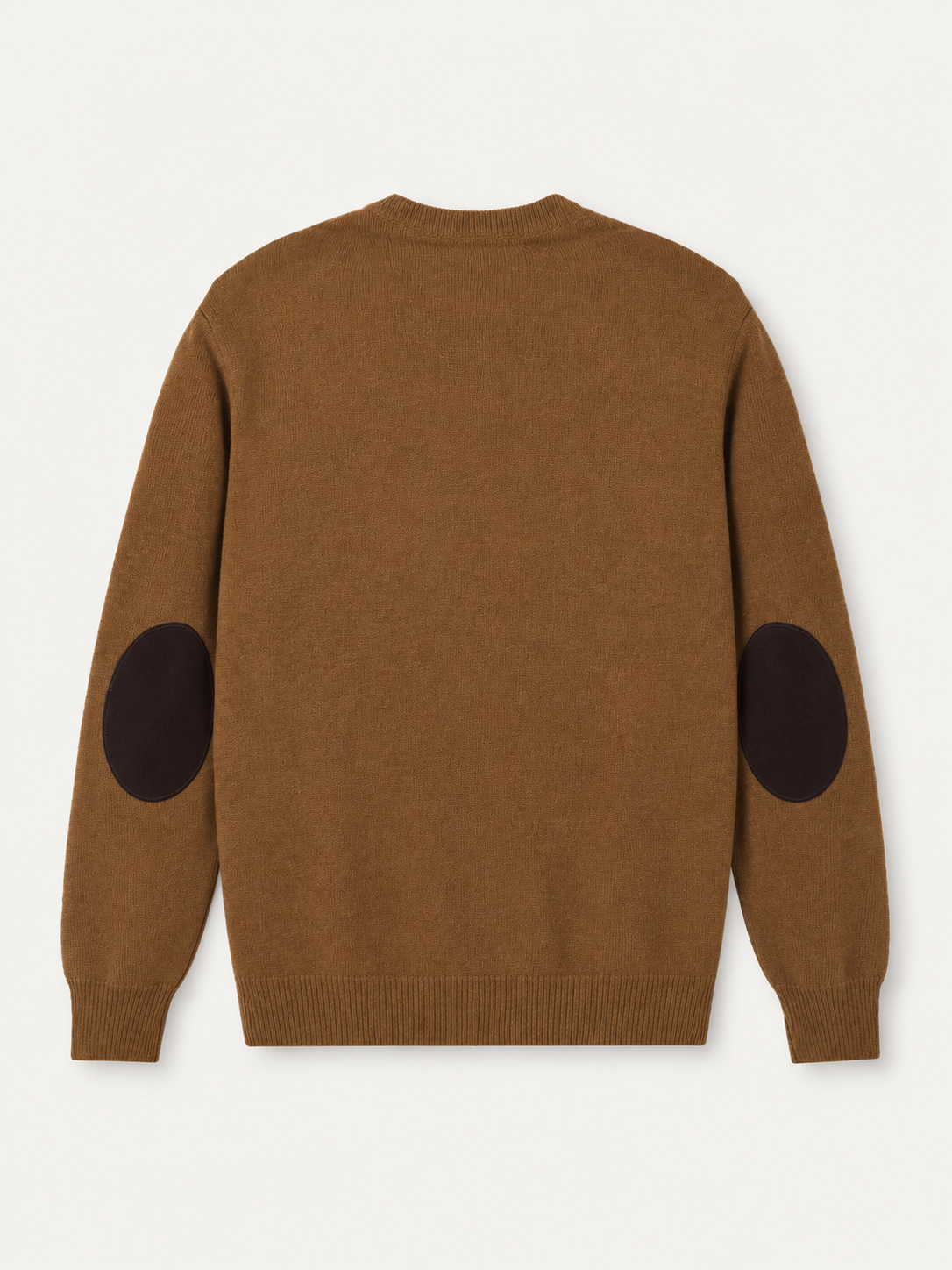 MAGLIONE IN CASHMERE CON TOPPA SUL GOMITO