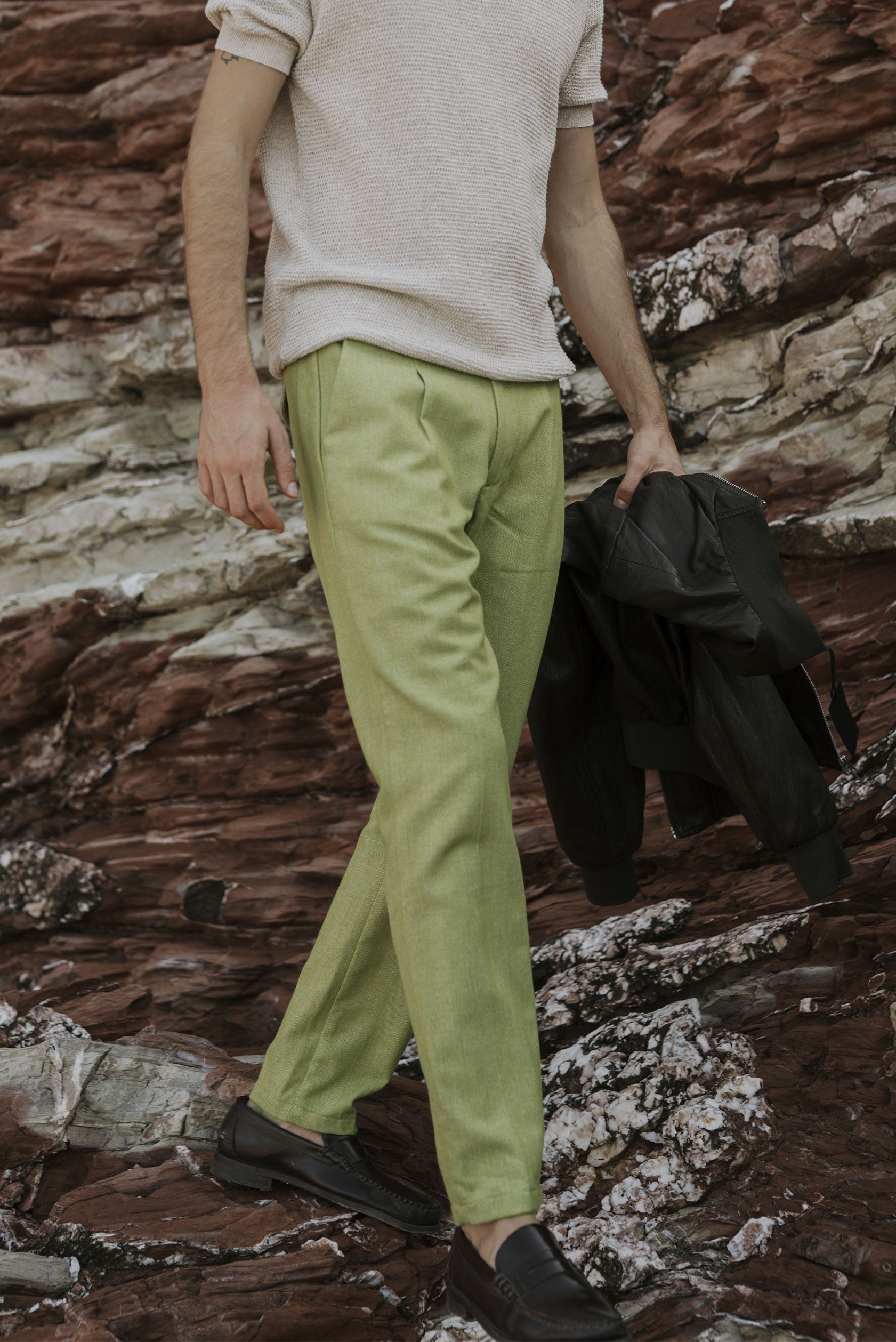 PANTALACCIO REGULAR SPIGATO DA ABITO
