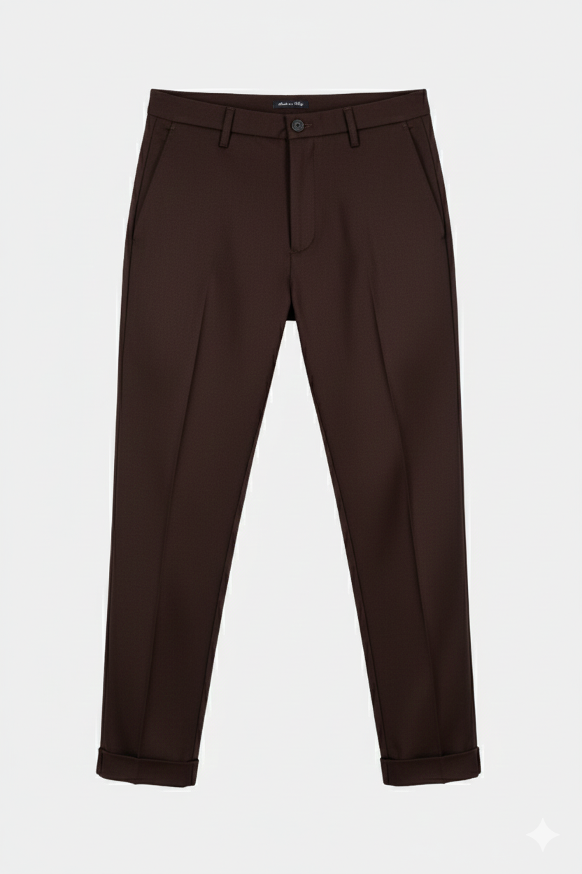 CHINOS CON VITA MEDIA A VESTIBILITA RUGULAR