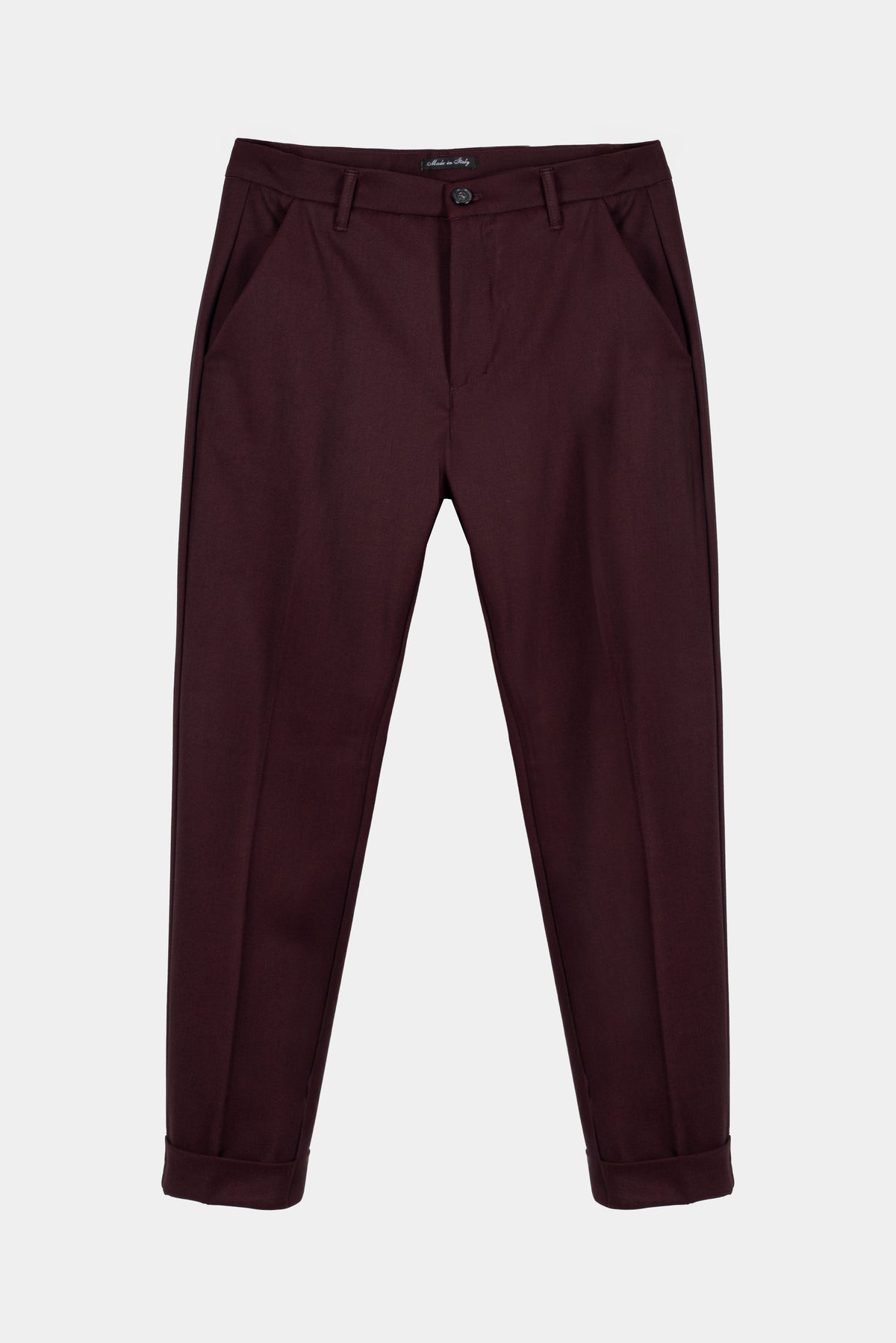 CHINOS CON VITA MEDIA A VESTIBILITA RUGULAR