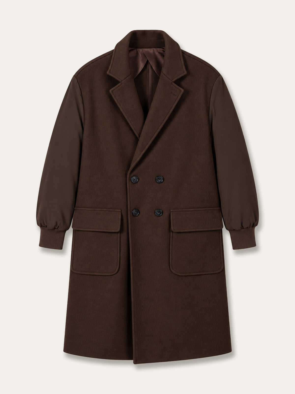 CAPPOTTO DOPPIOPETTO CON MANICA IMPEMIABILE