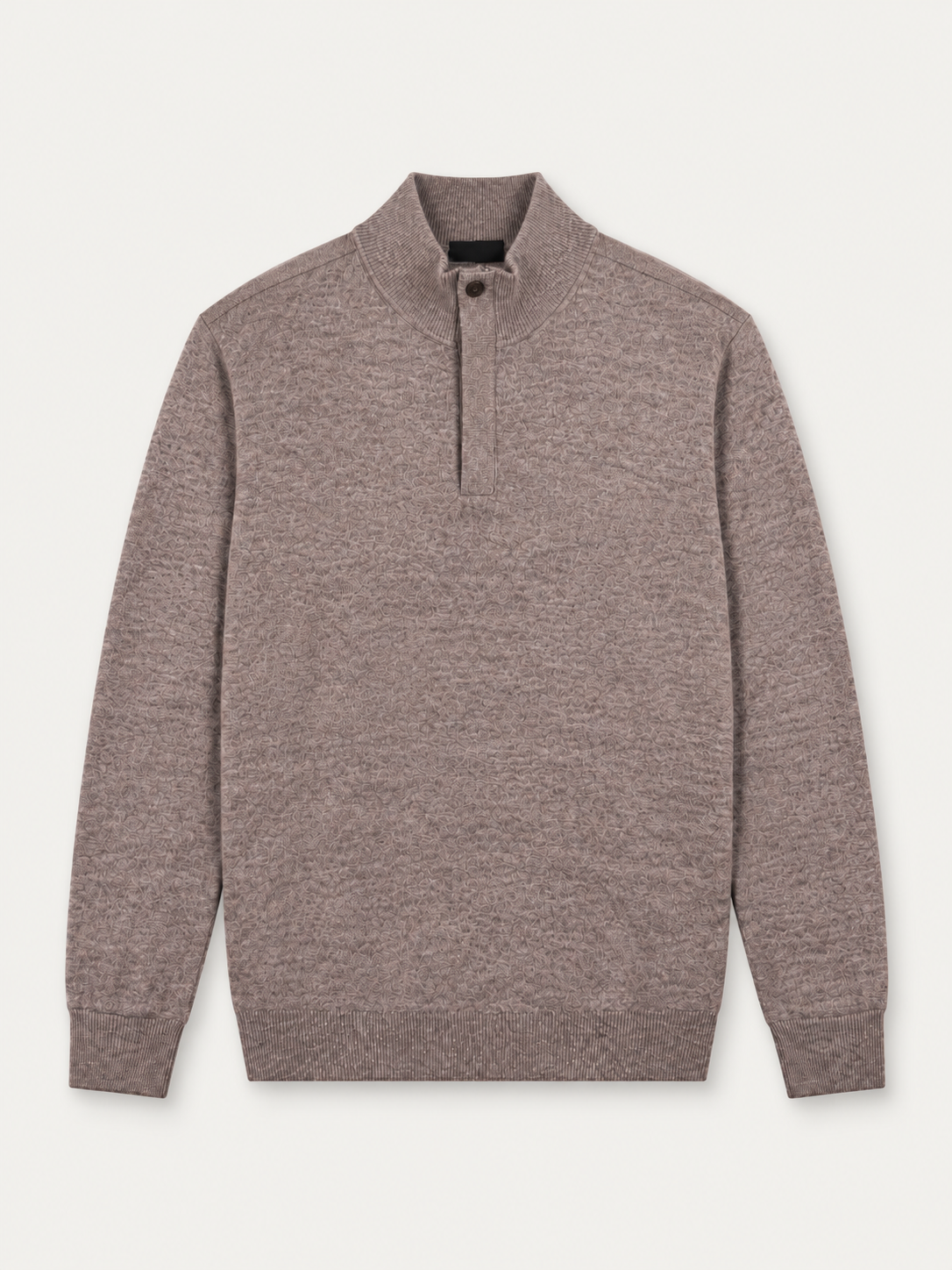 MAGLIA DI FILO MEZZA ZIP