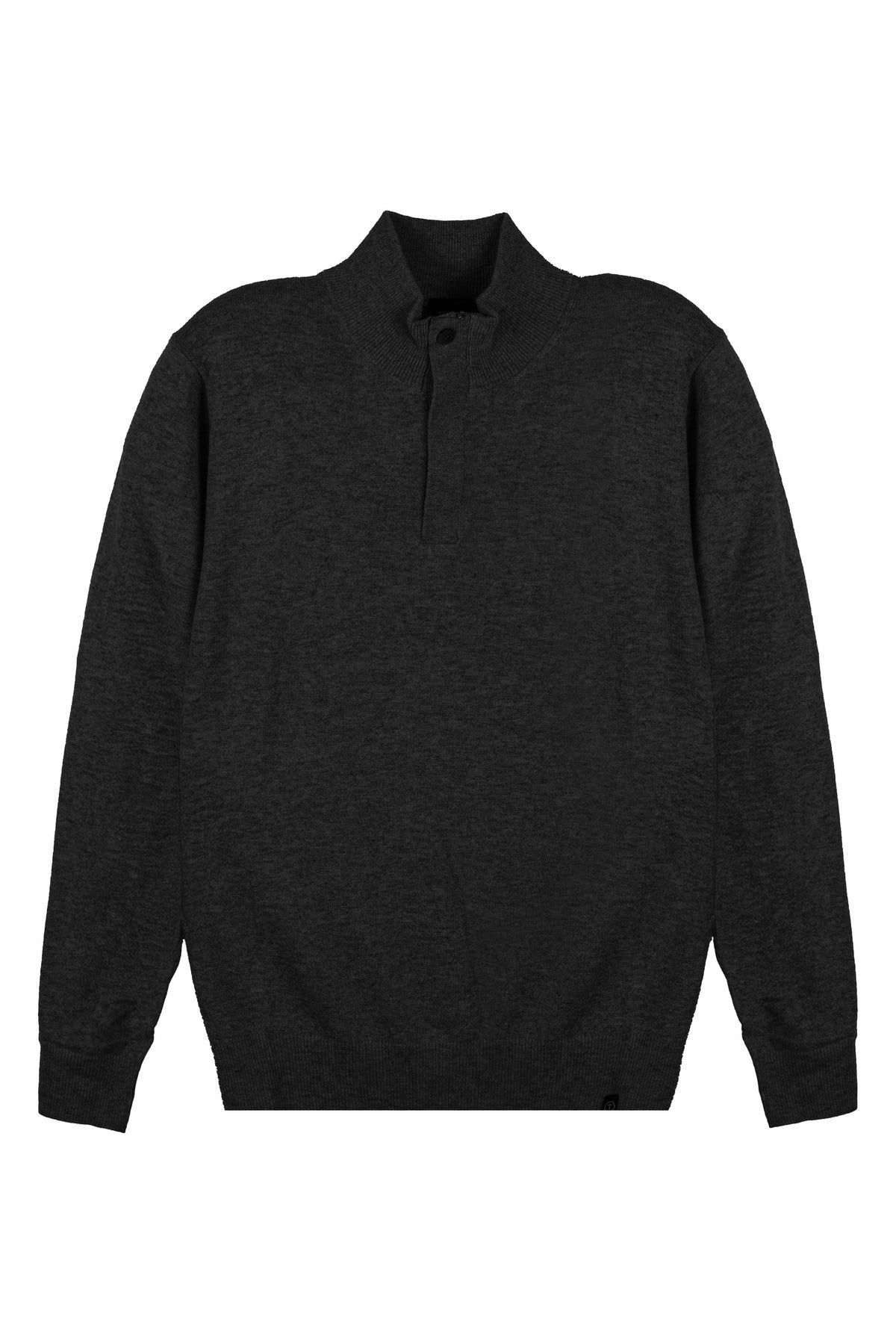 MAGLIA DI FILO MEZZA ZIP