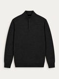 MAGLIA DI FILO MEZZA ZIP