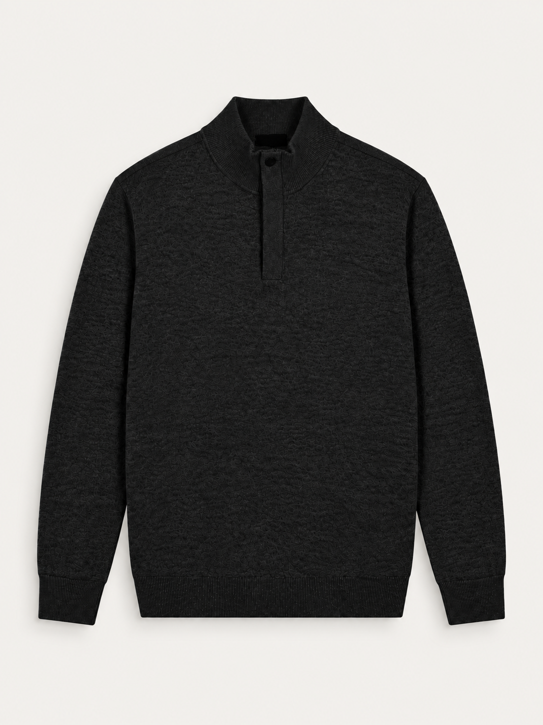 MAGLIA DI FILO MEZZA ZIP