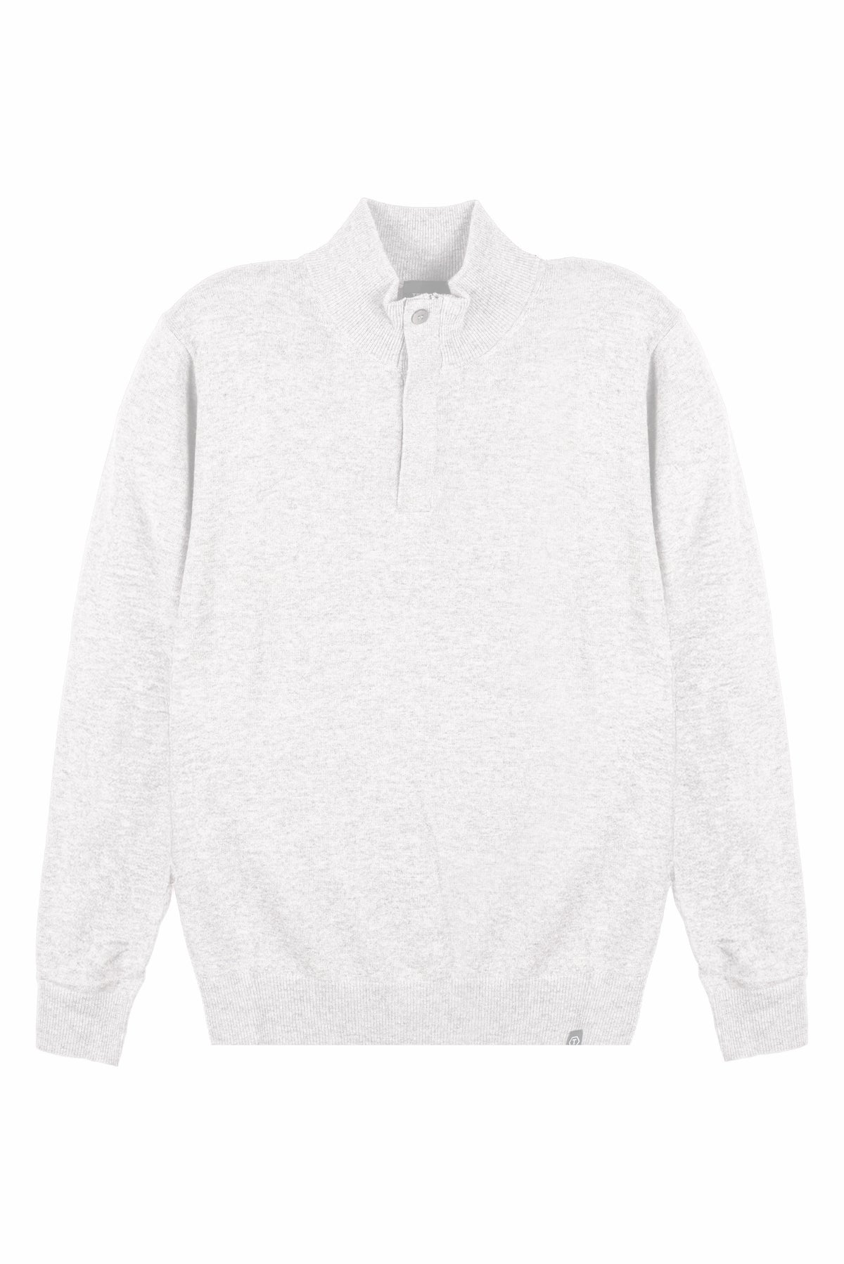 MAGLIA DI FILO MEZZA ZIP