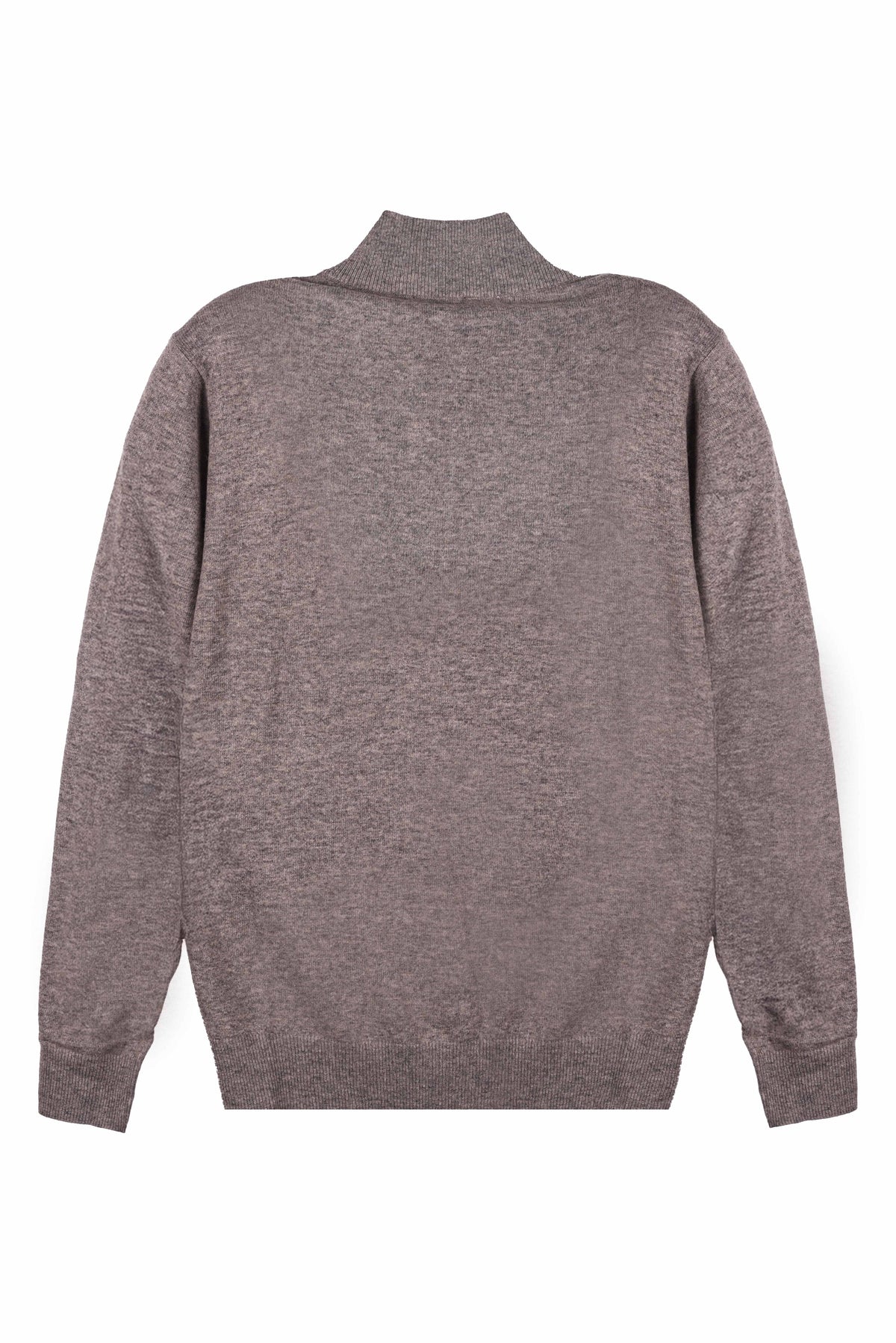 MAGLIA DI FILO MEZZA ZIP