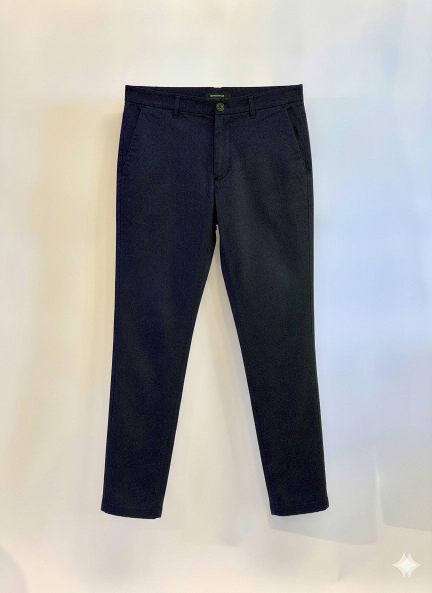 PANTALONE BASIC DI MISTO LINO