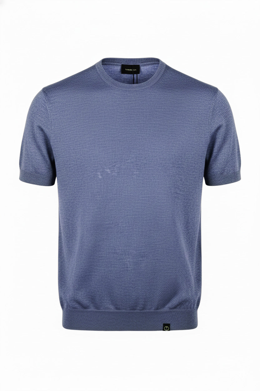 MAGLIA DI LANA MANICHE CORTE